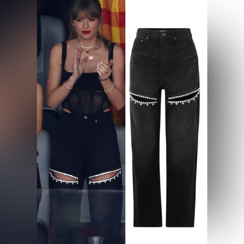 Embellished jeans almost like Taylor’s!